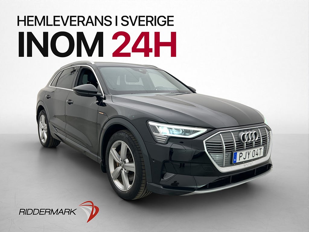 Audi E-Tron 55 Quattro 408hk S Line 360° Dragkrok Navi
