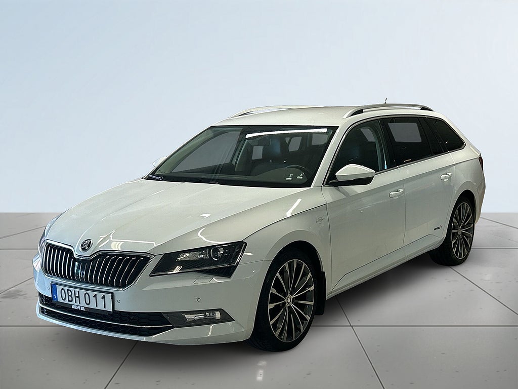 Skoda Superb Kombi 2.0 TDI 4x4 L&K Drag Dvärme CANTON B-kamera S&V