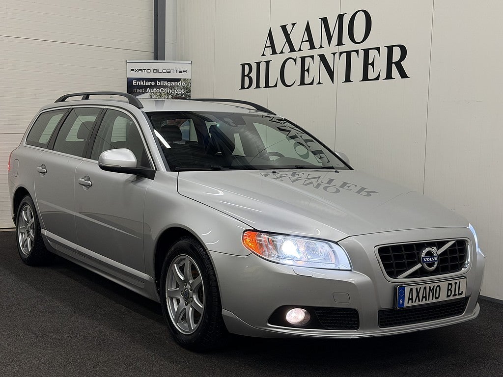 Volvo V70 D3 136Hk Geartronic Drag *Helläder*1-Ägare*