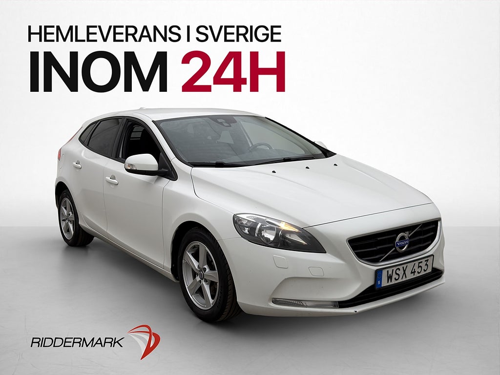 Volvo V40 D2 115hk Kinetic VOC Värmare Bluetooth 1-Brukare