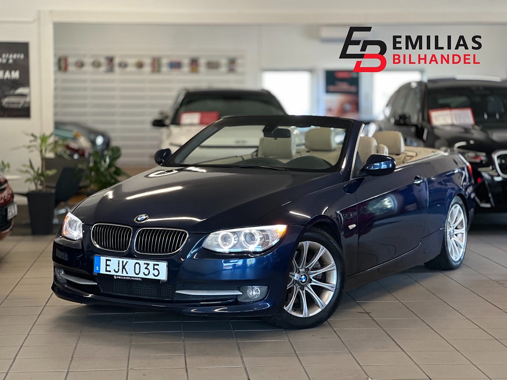 BMW 330 d Convertible Comfort Skinn Navi 245hk