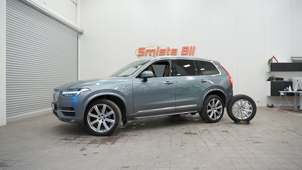 Volvo XC90 D5 AWD Inscription B&W PANO LUFTFJ NAPPA 360° HuD 240hk