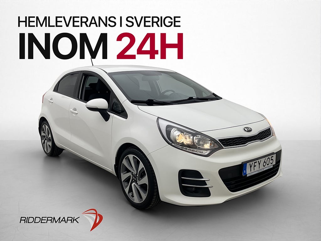 Kia Rio 1.2 CVVT 84hk Special Edition Kamera Navi BT