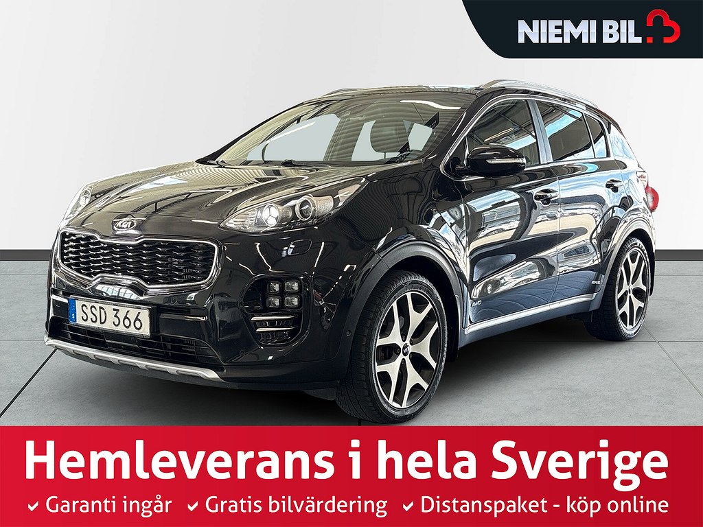 Kia Sportage 2.0 CRDi AWD GT-Line  S&V-hjul/JBL/Backkamera