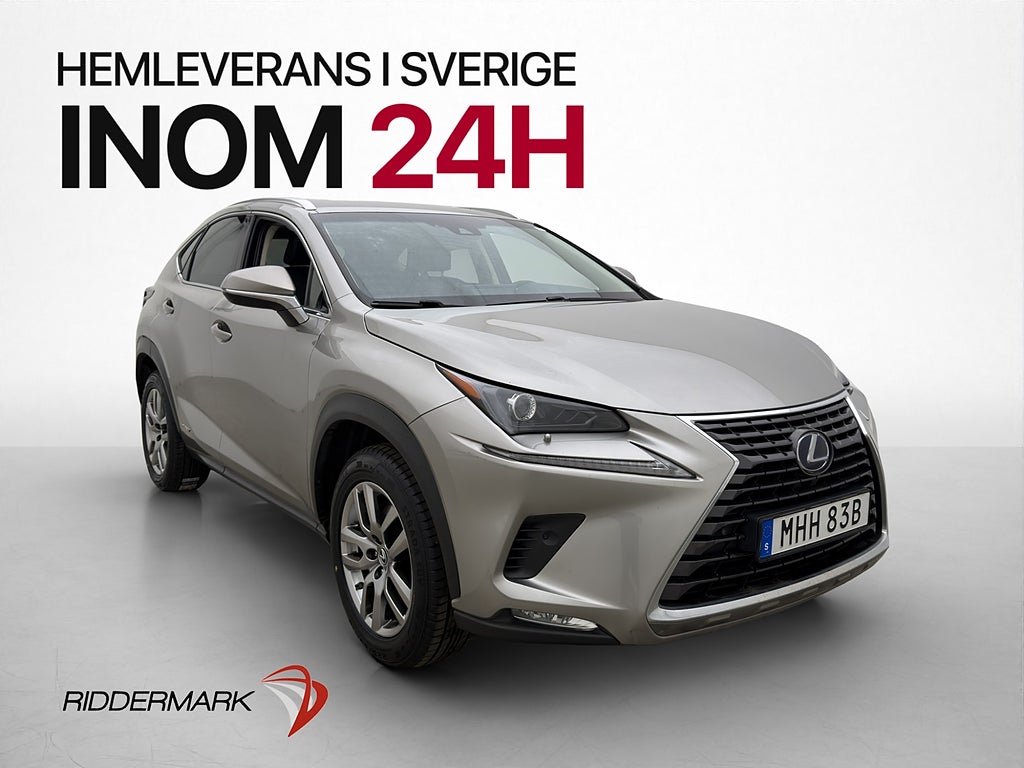 Lexus NX 300h AWD E-CVT 197hk Executive B-Kamera Navi Skinn