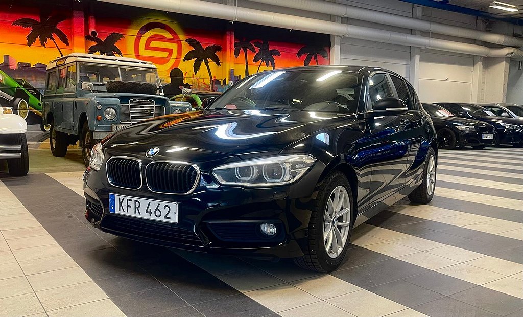 BMW 116 D 5-dörrars Steptronic Advantage Euro 6,Ny BESIKTIGAD