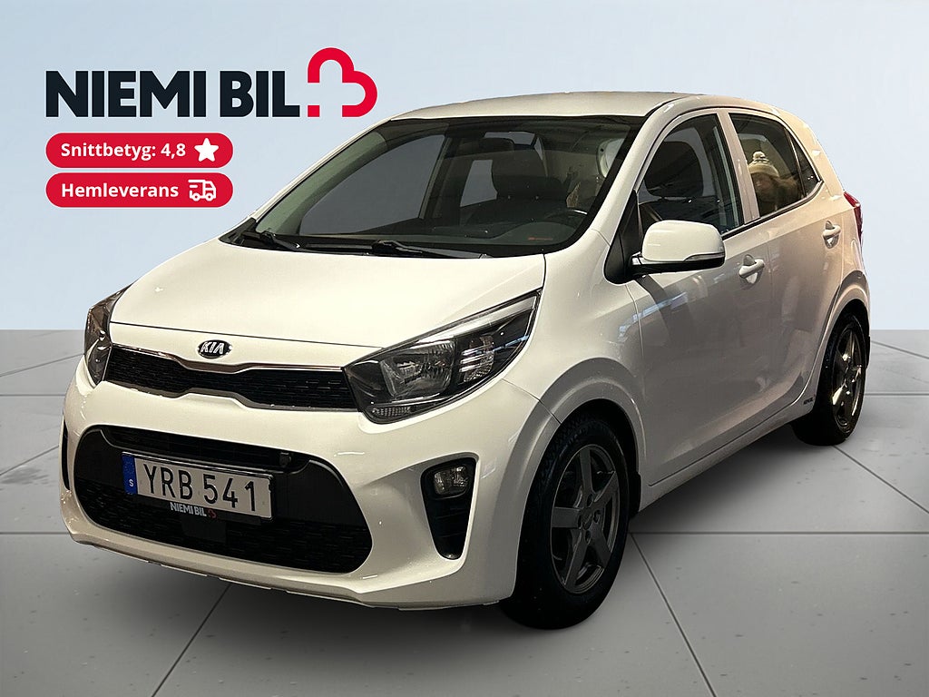 Kia Picanto 1.25 MPI Advance MoK-Värm/S&V-Hjul/P-Sens/Rattvärme