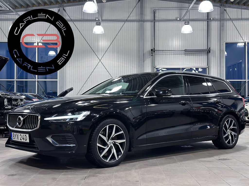 Volvo V60 Recharge T6 AWD 340hk Perf ljud Adapt-fart SoV hjul