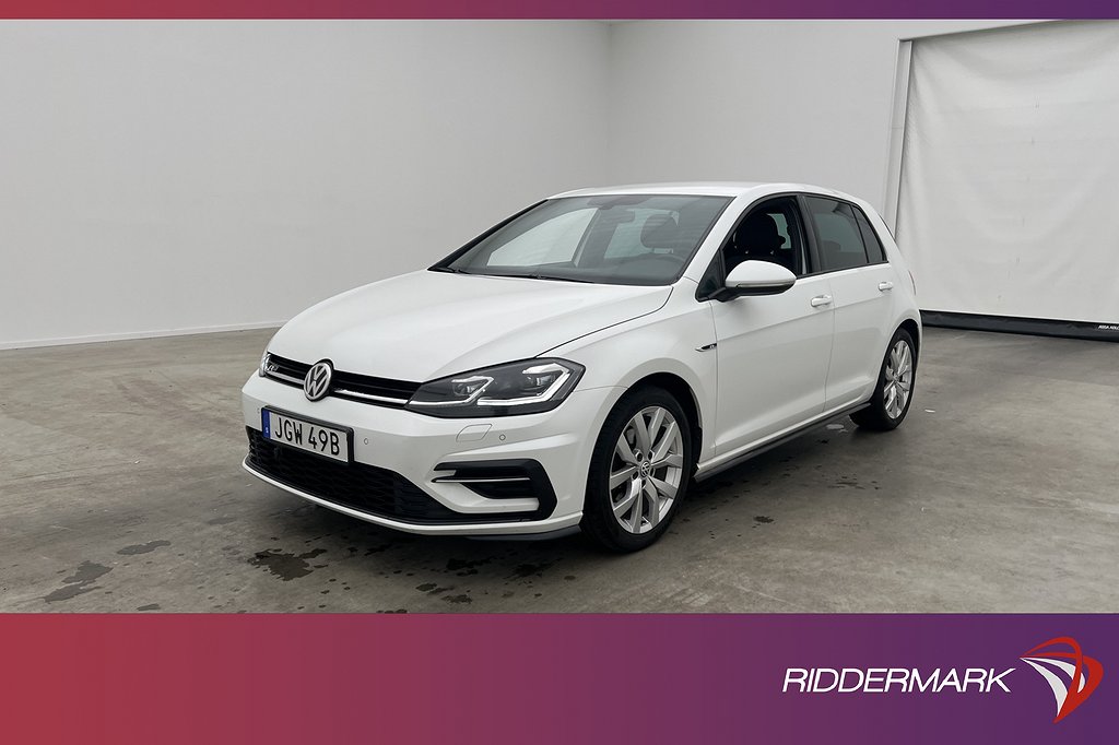 Volkswagen Golf TSI 150hk R-Line Värmare Kamera CarPlay Drag