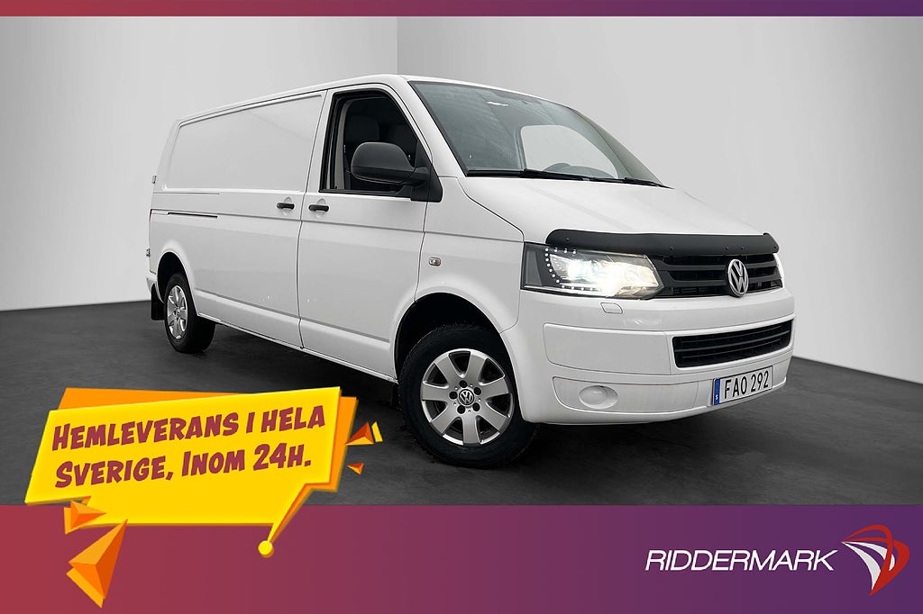 Volkswagen Transporter L2 2.0TDI Fjärr-Värmare PDC Dragkrok