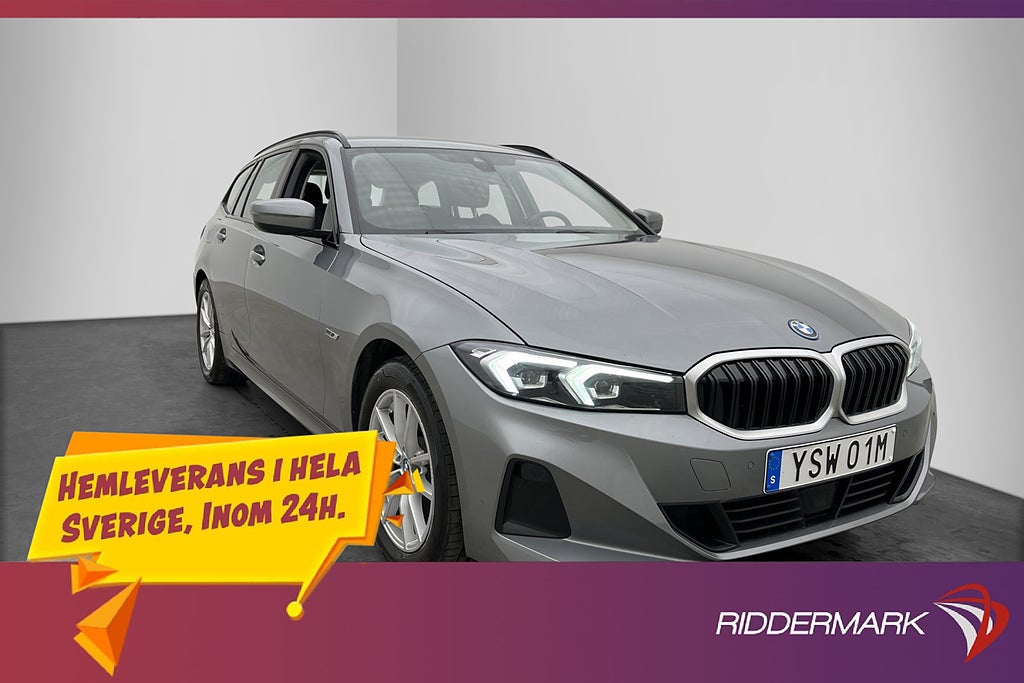 BMW 330e XDrive Touring 292hk MOMS P Sensorer HUD Widescreen