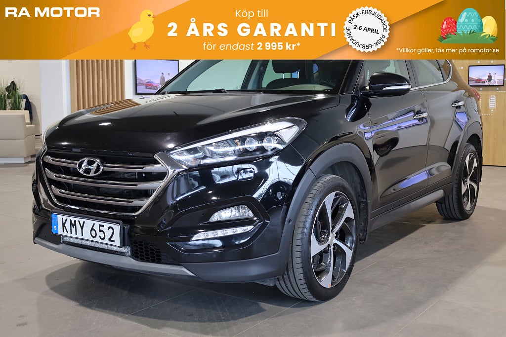 Hyundai Tucson 2.0 CRDi 4WD Premium Pano Navi Kamera M-Värme Läder 2017