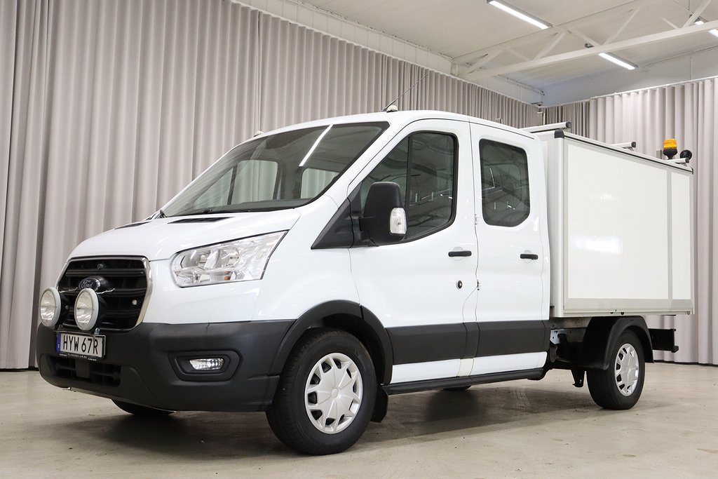 Ford Transit 350 AWD TDCi Dubbelhytt Kåpa Servicebil Moms