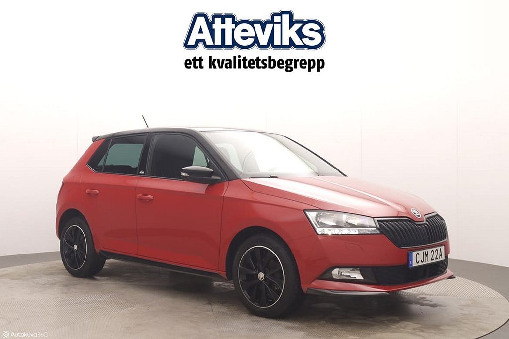 Skoda Fabia Monte Carlo TSI 95hk Carplay/P-sensor