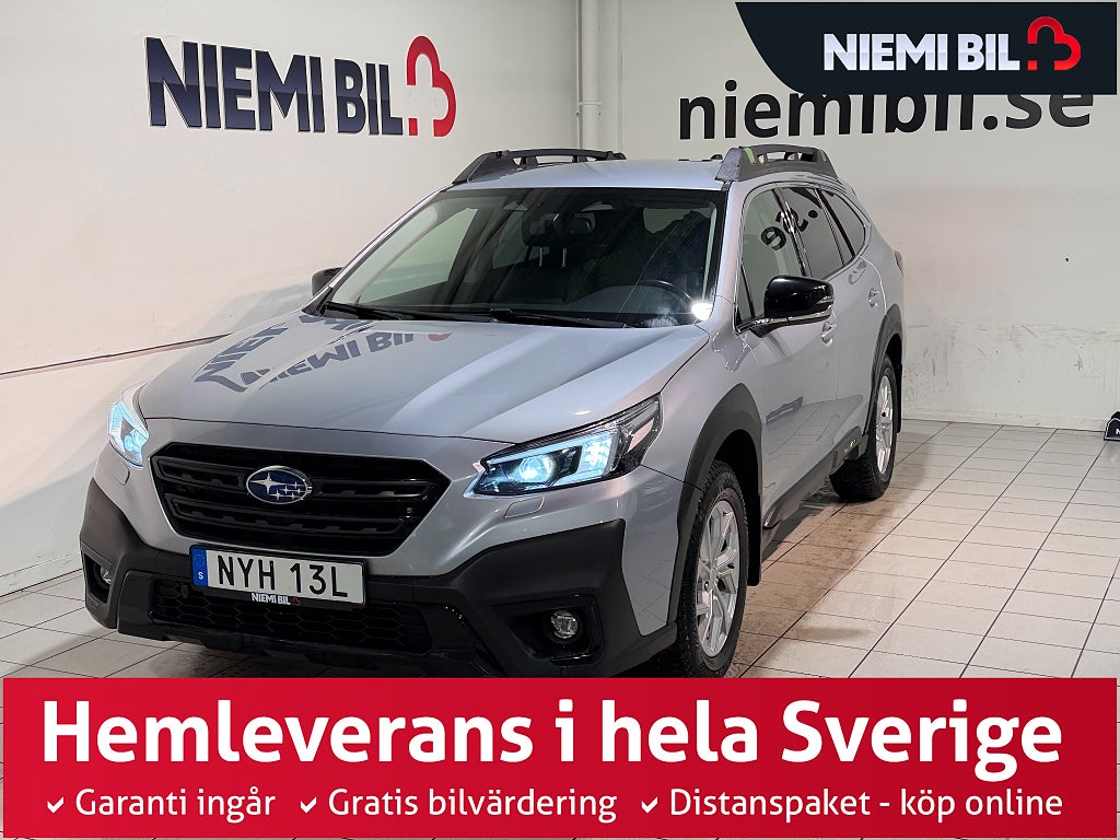 Subaru Outback 2.5 4WD XFuel Field Kamera Drag Mvärm S/V-hjul