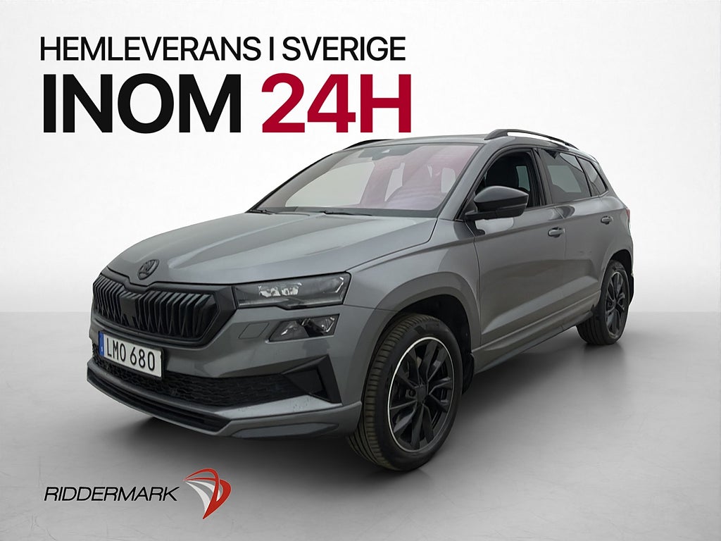 Skoda Karoq TDI 4x4 150hk Sportline Pano Cockpit Värm Drag