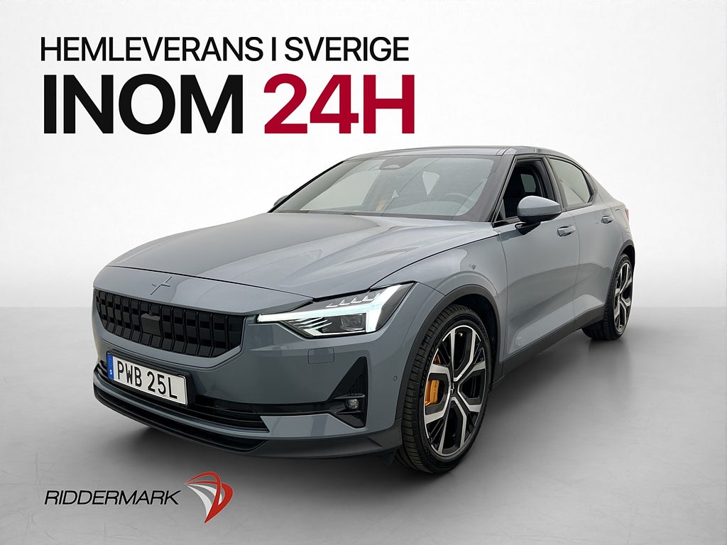 Polestar 2 Long Range Dual Motor 408hk Performance Pano 360°