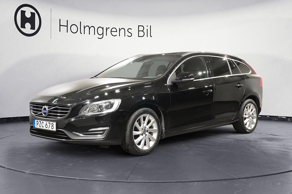Volvo V60 D4 Summum VoC Navi Elstol Keyless Läder | Ränta 1,99%