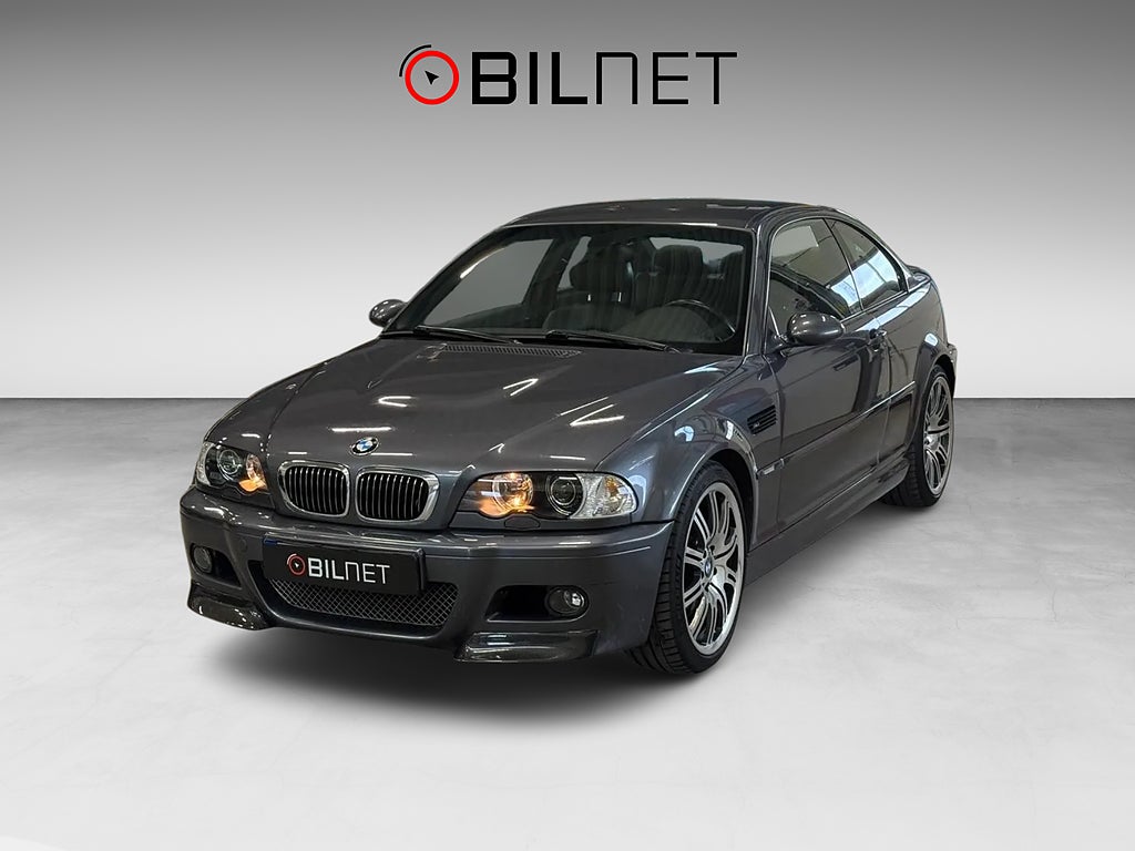 BMW M3 Coupé E46 SMG Sv-Såld H/K PDC / Orginalskick