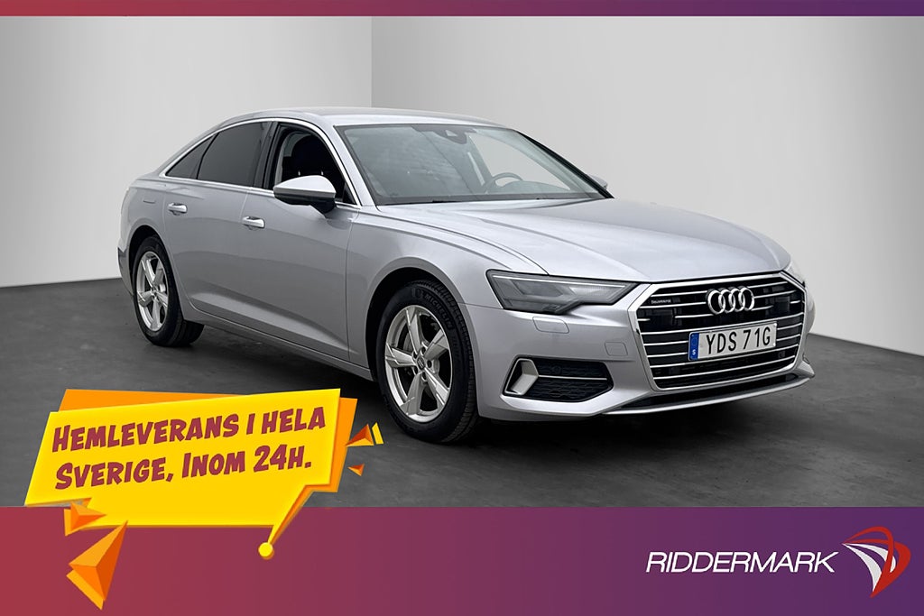 Audi A6 Sedan 45 TFSI Q 245hk Navi Adaptiv-Fart P-Sensorer