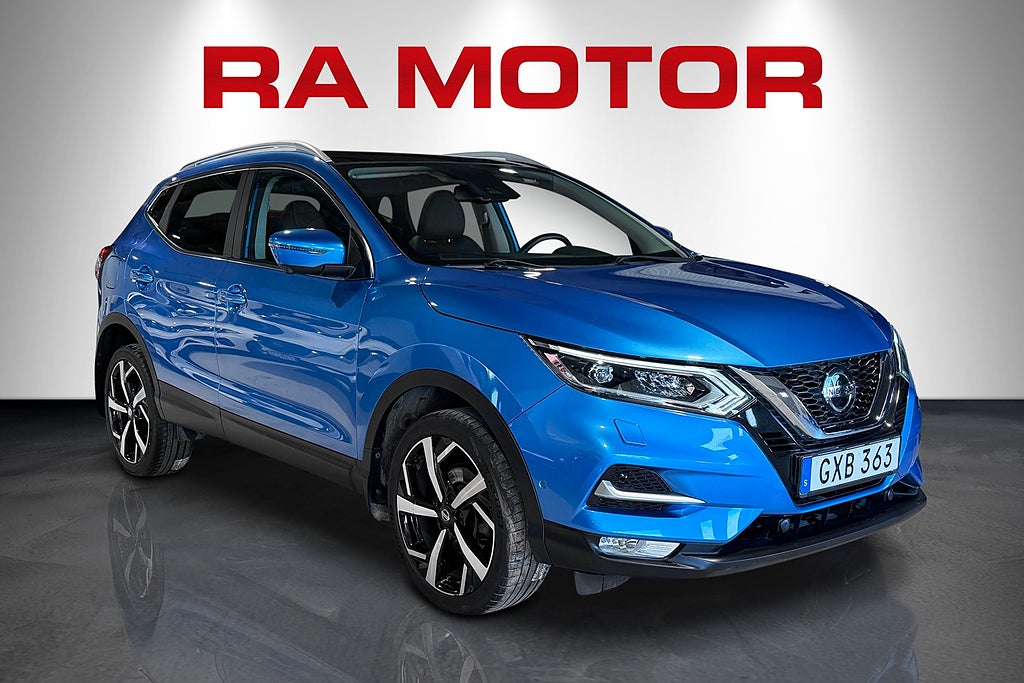 Nissan Qashqai 1.3 DIG-T 140hk | Tekna Design | Panorama | Navi | 360°