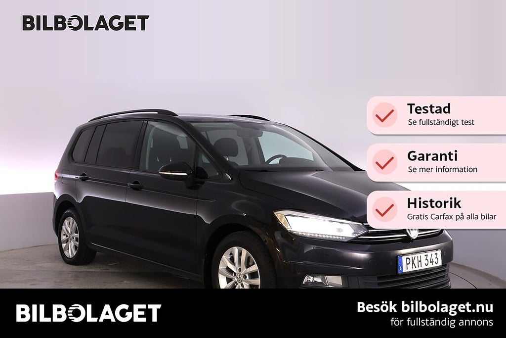 Volkswagen Touran 7-seater 1.4 TSI BMT 150HK DSG7 BASE DRAG