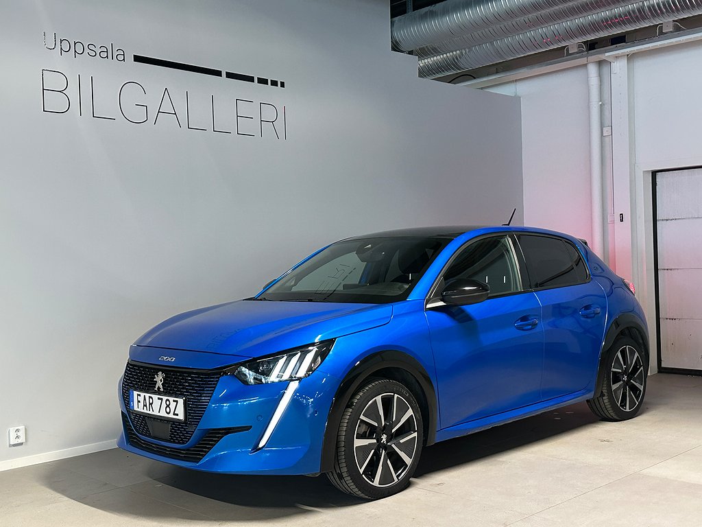 Peugeot e-208, 136hp, 2022