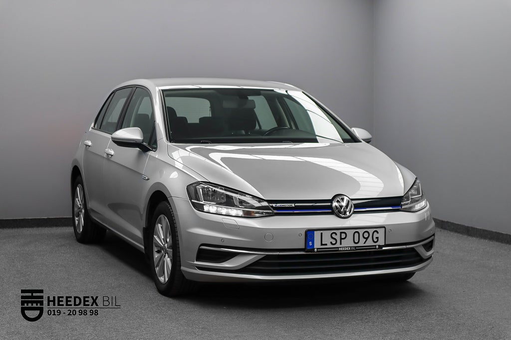 Volkswagen Golf 1.5 TGI 130hk BlueMotion Navi Moms Carplay 1-brukare