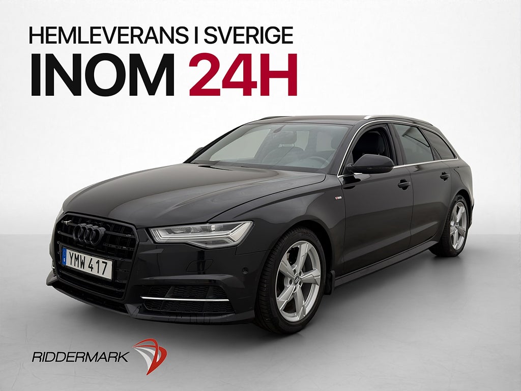 Audi A6 Avant 2.0 TDI 190hk S-Line Matrix Backkamera