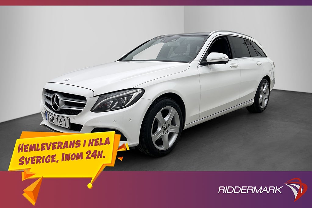 Mercedes-Benz C 220 T d Avantgarde Pano HUD Värmare Drag