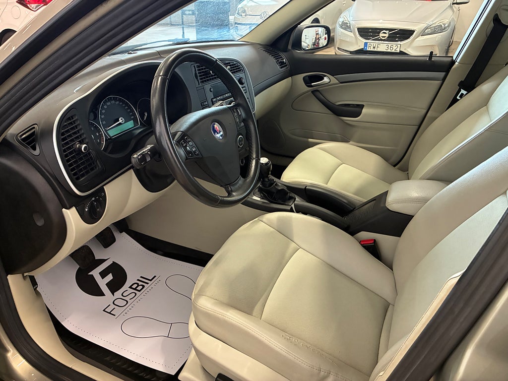 SAAB 9-3 SPORTCOMBI 1.8T 150 ch 4X2 BVM BIOPOWER ETHANOL LINEAR - PRÉCHAUFFAGE - ATTELAGE - 176200 km