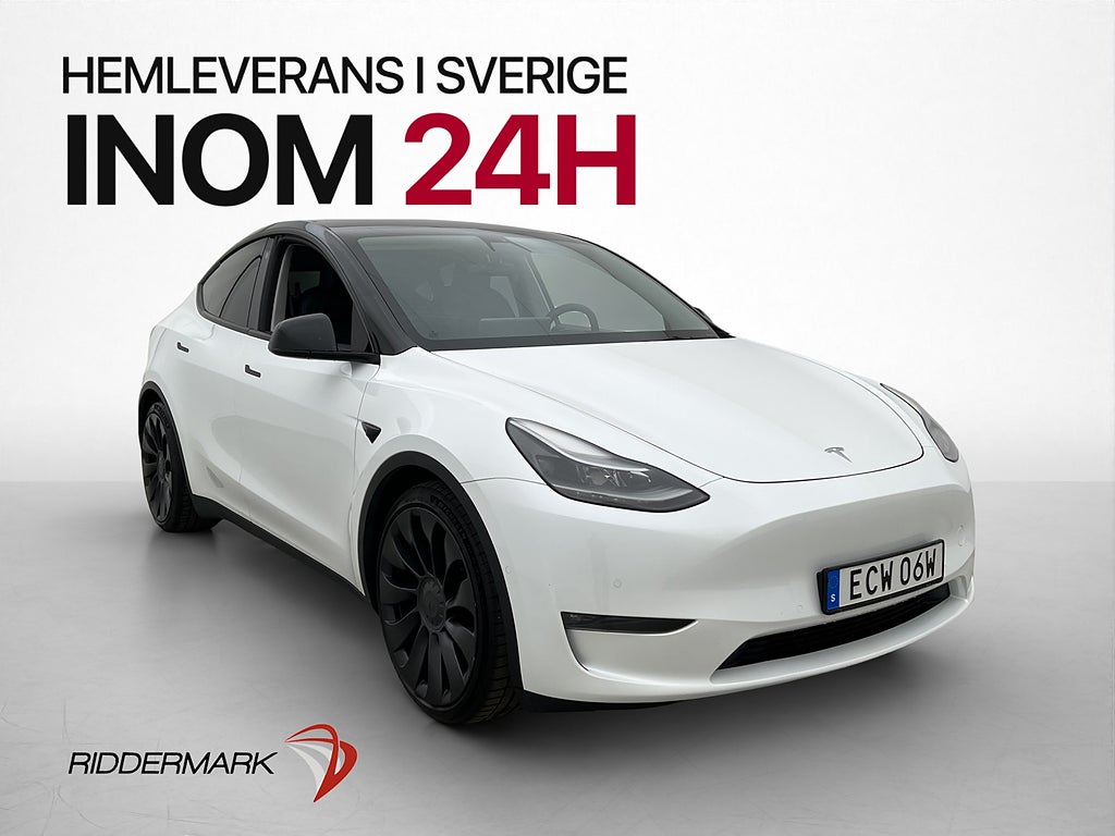 Tesla Model Y Performance 534hk Autopilot Pano Kamera