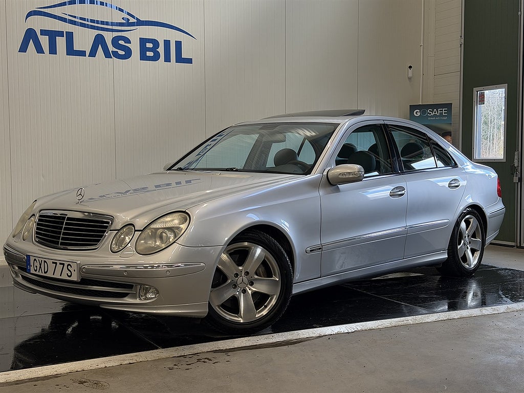 Mercedes-Benz E 500 5G-Tronic 306hk|Taklucka|Luftfjädring|Ny servad|
