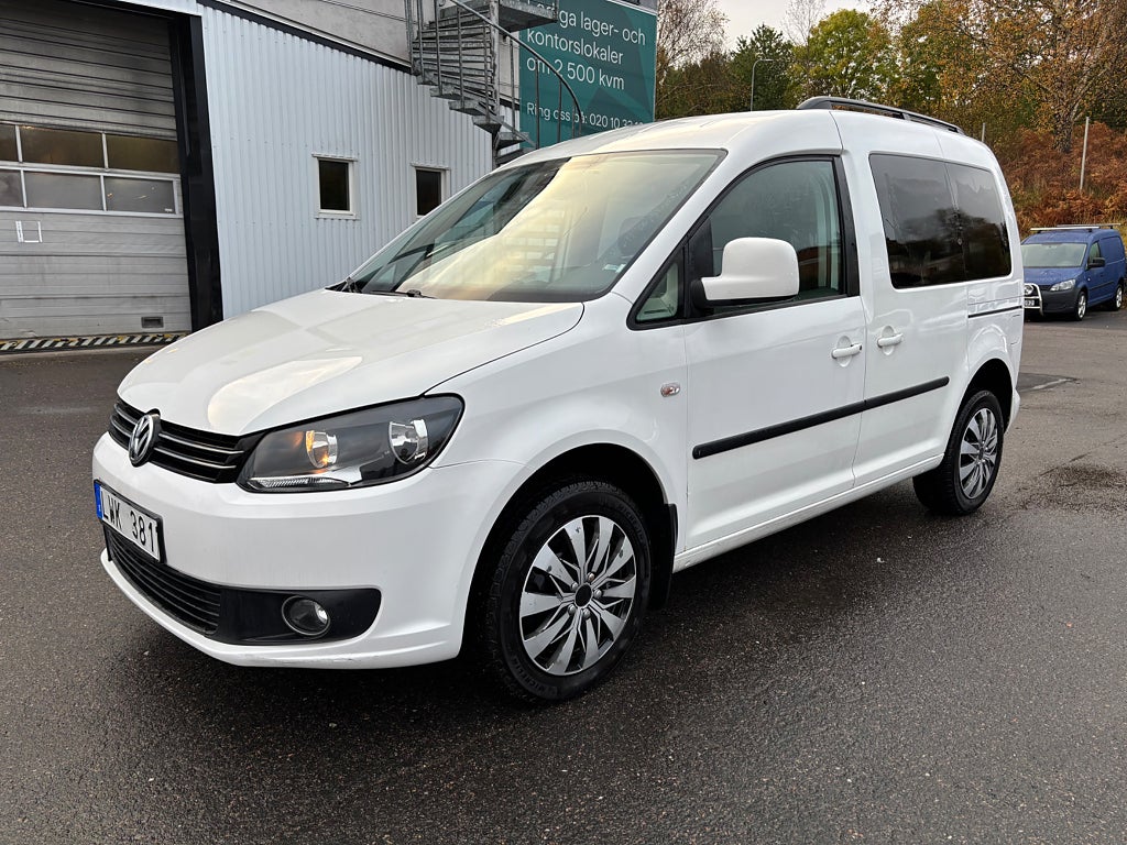 Volkswagen Caddy Life 2.0 TDI 4Motion AUTOMAT SoV-Hjul NYBES