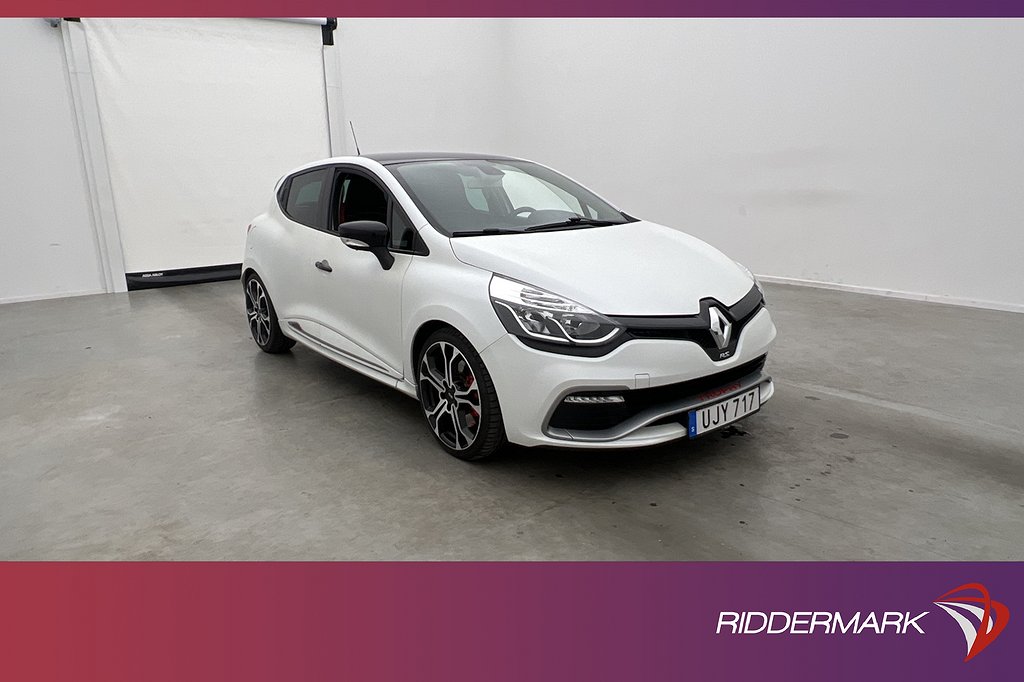 Renault Clio RS 220hk Trophy Bass-Reflex Skinn Kamera Navi