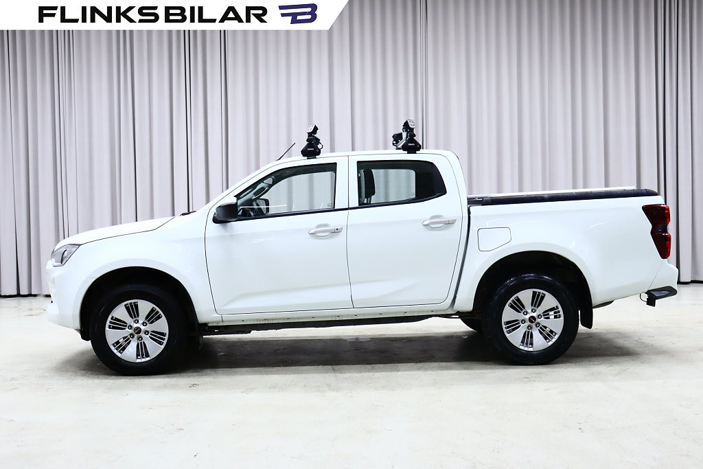 Isuzu D-Max 163HK Automat|Värmare|Flaklock|1478Mil|Leasebar