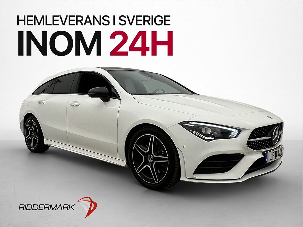 Mercedes-Benz CLA 200 d SB AMG Night Pano Wide Dragkrok