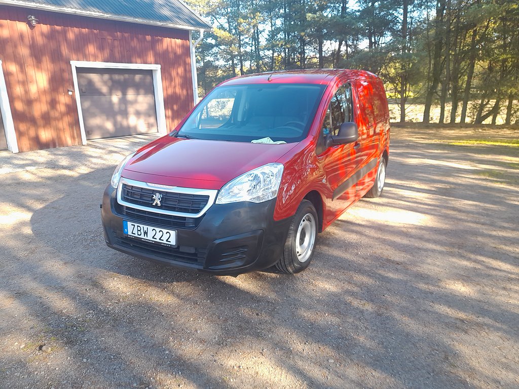 Peugeot Partner Skåpbil 1.6 BlueHDi Euro 6