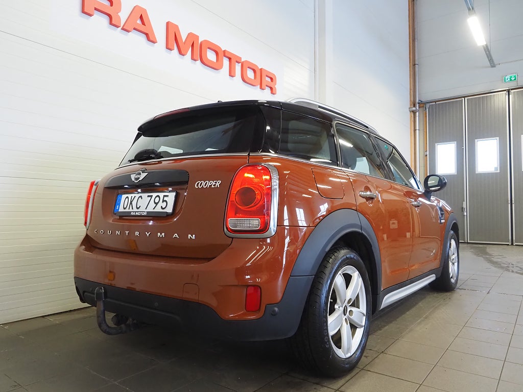 MINI Countryman Cooper ALL4 136hk Pepper Drag H/K Navi P-Sen Keyless 2017