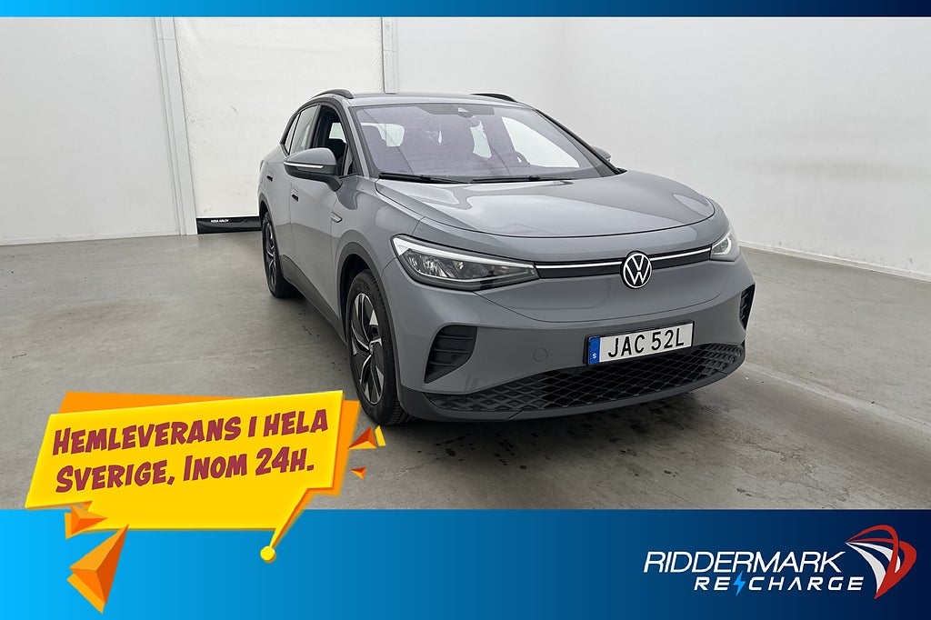 Volkswagen ID.4 Pro Performance 204hk Värmare CarPlay Navi