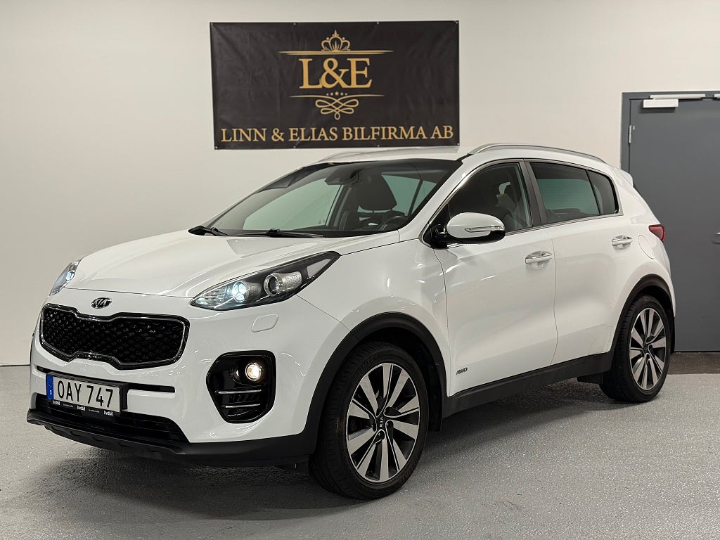 Kia Sportage 2.0CRDi AWD Advance 1ÅRSGARANTI/GPS/FRILEVERANS