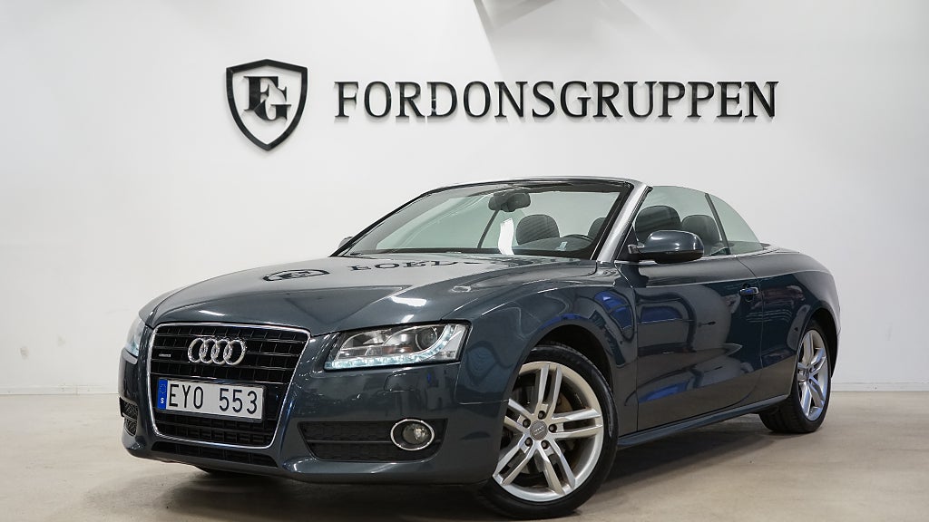 Audi A5 Cabriolet 3.0 TDI V6 Quattro S / Navi / Läder