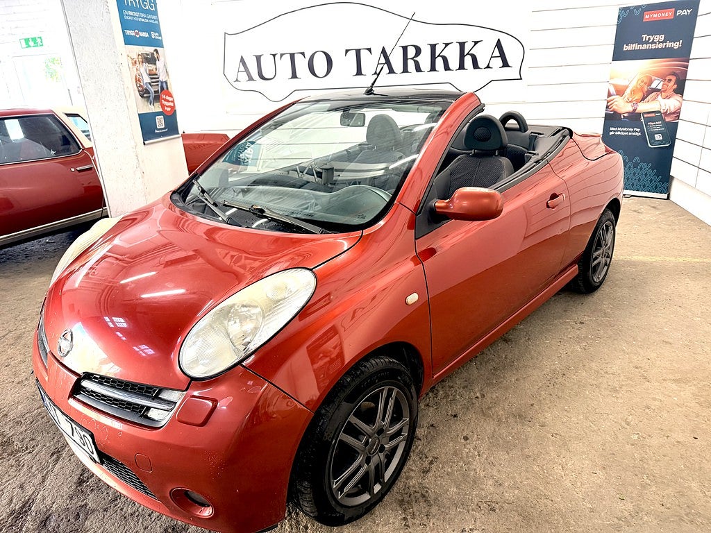Nissan Micra 1.4 C+C  Cabriolet, Dragkrok, Motorvärmare