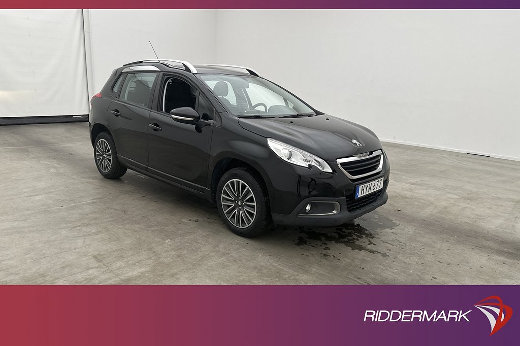 Peugeot 2008 1.2 VTi 82hk En Brukare Panorama Farthållare