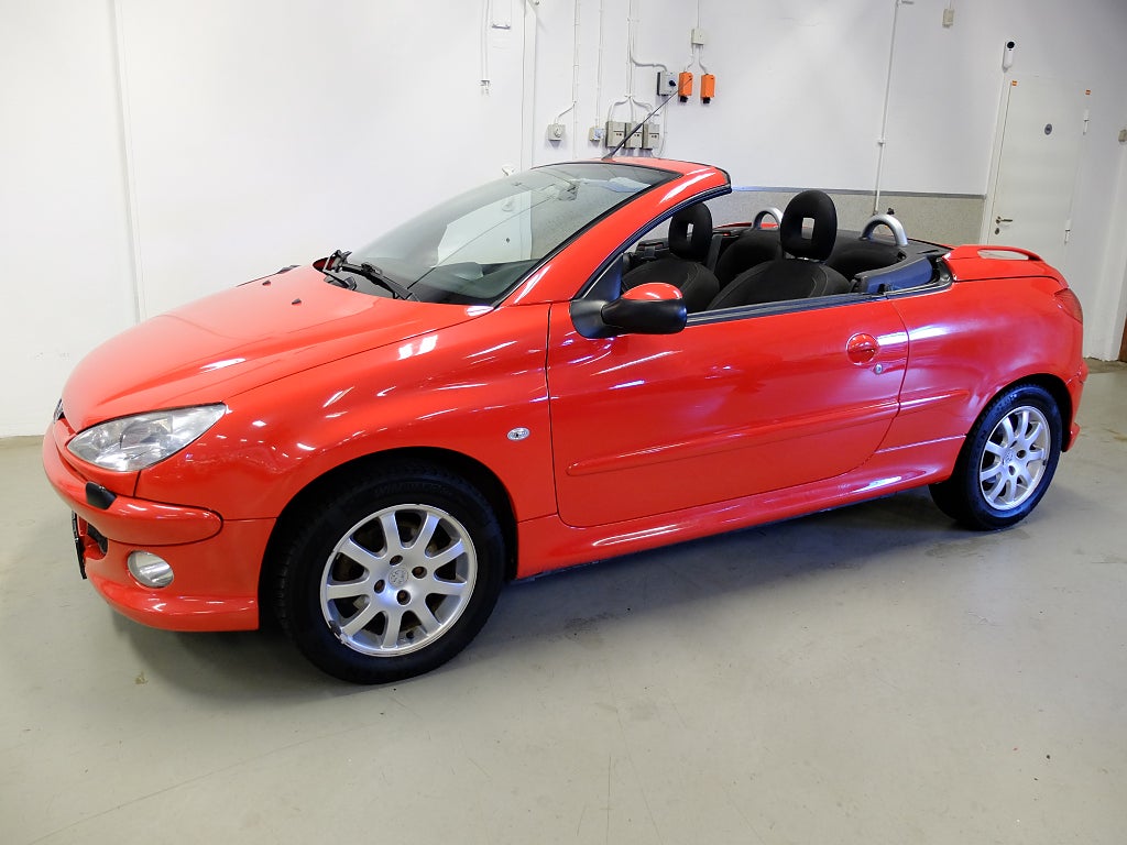 Peugeot 206 CC 1.6 CAB Fint skick Ny Kamrem