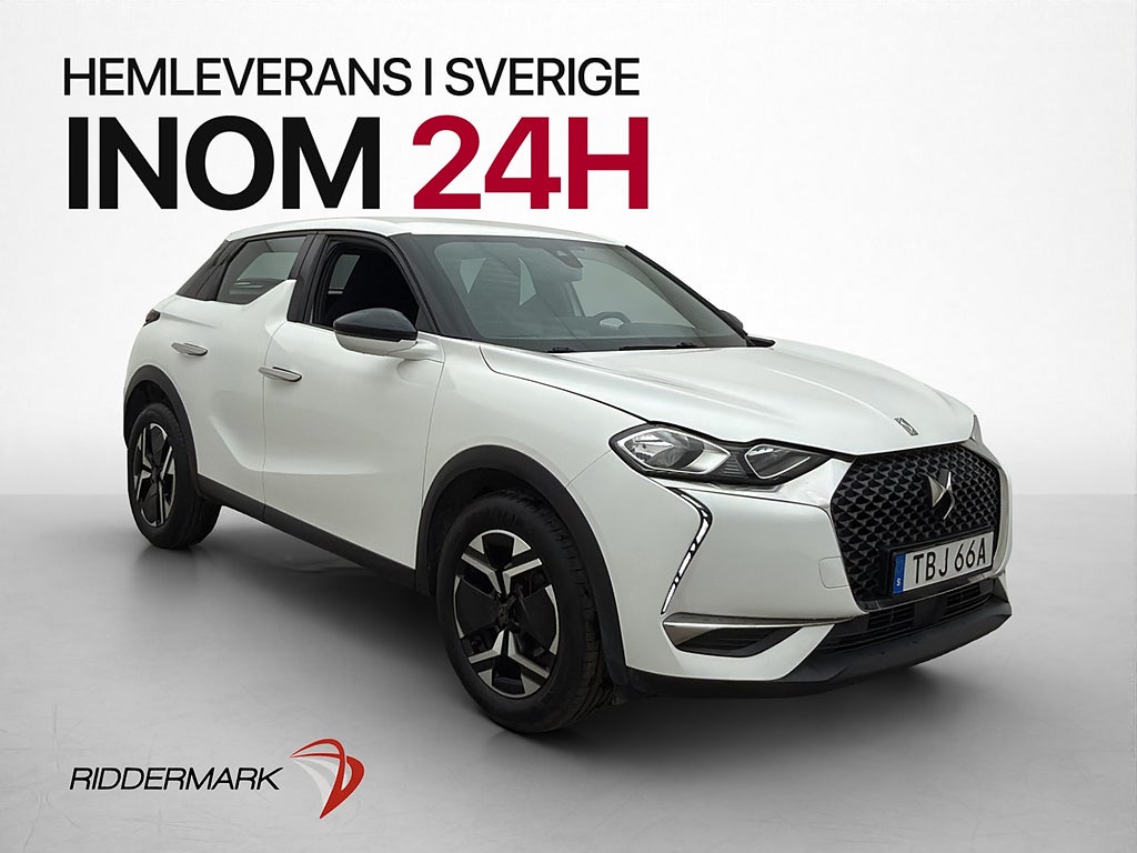 DS 3 1.2 100hk CarPlay P-Sensorer Farthållare