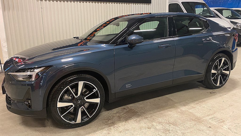 Polestar 2 har rullat 1 030 mil. 