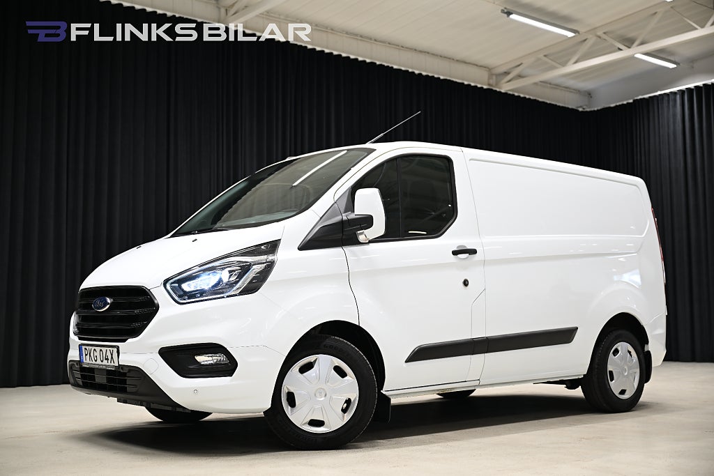 Ford transit Custom 130HK Automat|Drag|Värmare|LED|Backkamera|Moms