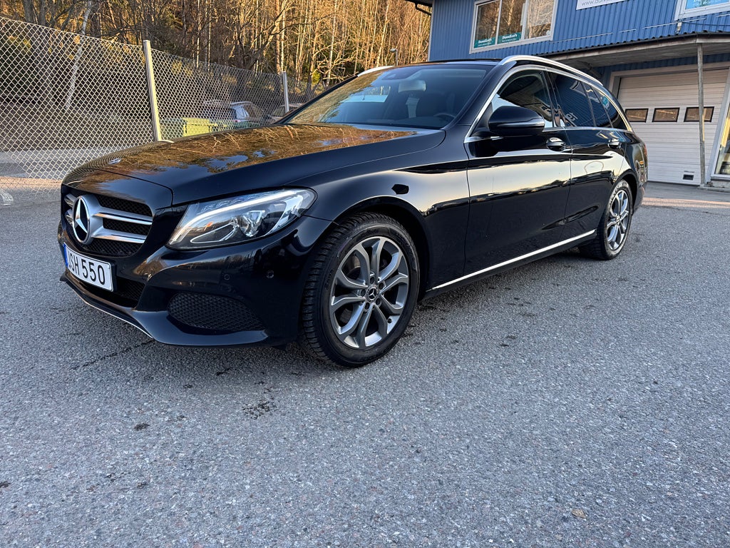 Mercedes-Benz C 220 T d 9G-Tronic Avantgarde Navi Euro 6 Dragkrok