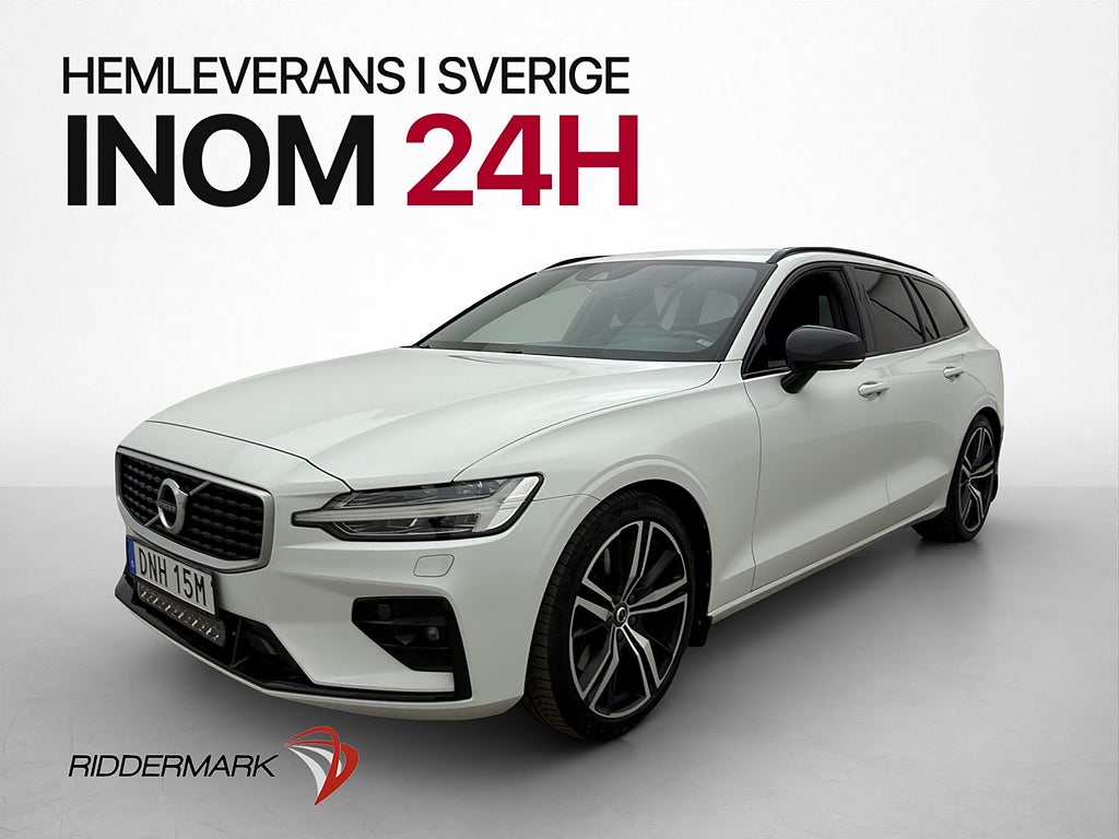 Volvo V60 T5 R-Design Värmare VOC Dragkrok H/K Kamera Navi